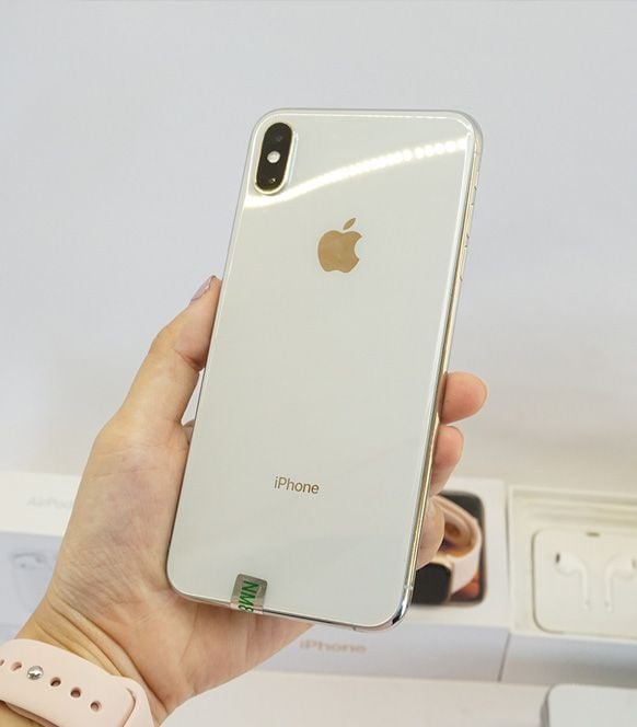 iPhone XS Max 256GB Quốc tế cũ 99% - Trắng bạc - Không zin tặng máy